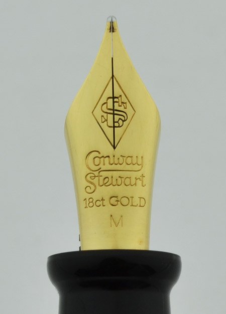 Conway Stewart 58 Limited Edition - 08/058 Green Marble, 18K